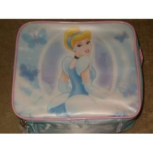  Cinderella Attachable Lunchbox Tote with Strap and Thermos 