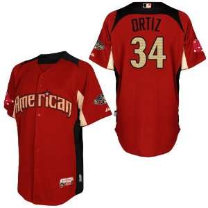  2011 All Star Boston Red Sox #34 David Ortiz Red 2011 MLB 