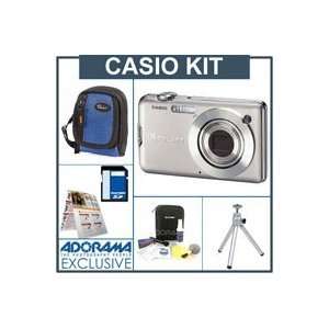  Casio Exilim Card EX S12SR Digital Camera Kit,  Silver 