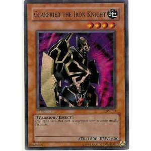   Yu Gi Oh Gearfried the Iron Knight   Pharaohs Servant Toys & Games