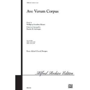 Ave Verum Corpus Choral Octavo Choir Music by Wolfgang Amadeus Mozart 