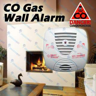 Electric Home Wall Carbon Monoxide CO Warning Detection Alert Alarm