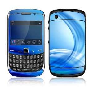  BlackBerry Curve 3G 9300 Decal Skin   Abstract Blue 