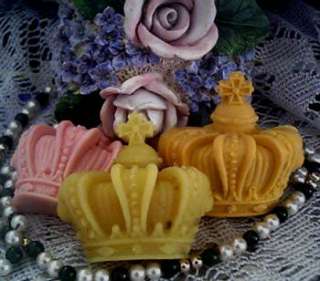 Silicone Crown Soap Candle Mold  