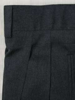   Armani Wool Pants Trousers Dark Gray 35 x 30 Italy Perfect  