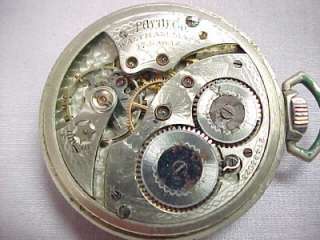 1917 Waltham 17 Jewel 12S Pocket Watch  