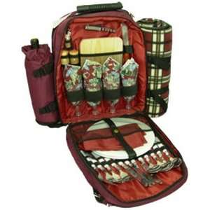  Picnic Gift PGI 1055 BL1 Jazz Cooler Picnic Backpack Set 
