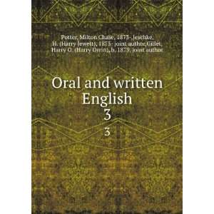  Oral and written English Milton Chase Jeschke, H 