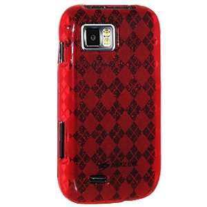   Skin Case for Samsung Omnia 2 i8000   Red Cell Phones & Accessories