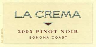 La Crema Sonoma Coast Pinot Noir 2005 