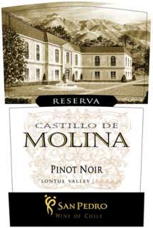Vina San Pedro Castillo de Molina Pinot Noir Reserva 2005 