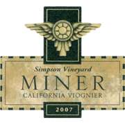Miner Viognier Simpson Vineyard 2007 