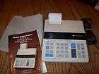 VTG TEXAS INSTRUMENTS PRINTING CALCULATOR TI 5040 WITH MANUAL AND DUST 