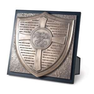  Full Armor of God Moments of Faith Inspirational Plaque 