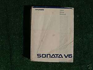 1991 HYUNDAI SONATA V6 Shop Manual 91 Service Book OEM  