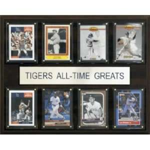  Detroit Tigers All Time Greats 12x15 Plaque Sports 