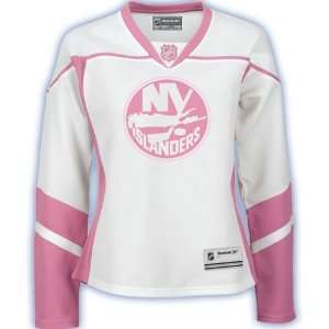 NEW YORK ISLANDERS Womens Fashion Replica Pink Jersey Size X Large By 
