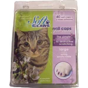   for Cats, Size Large, Color Spring (Whitew Pink Tips)