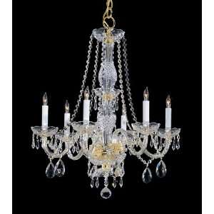  Nulco Lighting Chandeliers 350 06 GO 10 Gold Spectra Savannah 