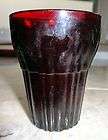 Glassware West Virginia Glass Original Label Ruby Red  