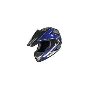  ATV Motocross Helmet 405 189 Matt Blue Automotive