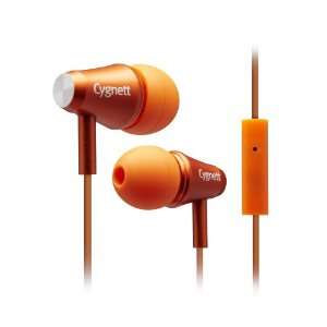   Earbuds with mic for iPod, iPad and  players   Orange Electronics