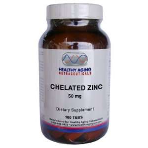   Nutraceuticals Chelated Zinc 50 Mg 100 Tablets