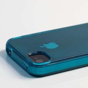 Transparent TPU Case / Cover / Skin / Shell for Apple iPhone 4 + Free 