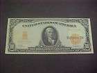 1907 $10 GOLD CERTIFICATE LARGE SIZE NOTE HIGH GRADE