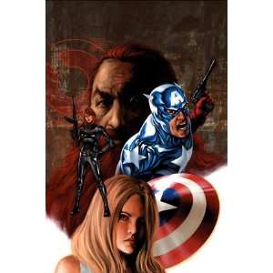  Captain America #36 Cover Captain America and Black Widow 