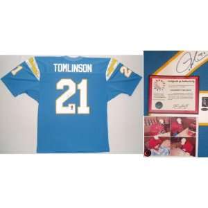  LaDainian Tomlinson Signed Powder Blue Jersey Everything 