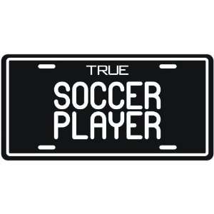  New  True Soccer Player  License Plate Occupations