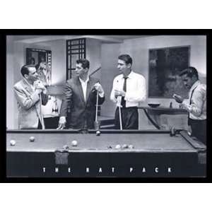  The Rat Pack Sports Framed Poster Print, 34x24