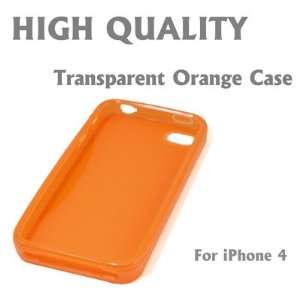  Orange Protective iPhone 4 Snap Back Case Cover Cell 