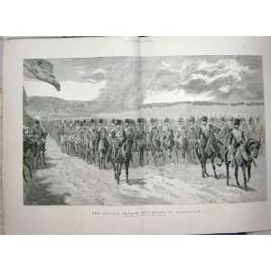   1887 REVIEW QUEEN ALDERSHOT ROYAL HORSE ARTILLERY WAR