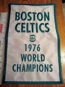 Celtics 1976 NBA Champs Champions Boston Garden BANNER  