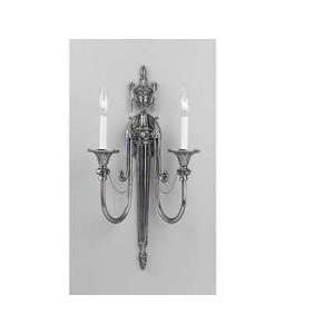 LD 7002 PB(Polished Brass) Solid Cast Ornate Wall Sconce by Crystorama 