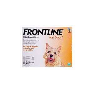  Frontline for Small Dogs up to 22 Lbs. ~~ 3 Month Supply 