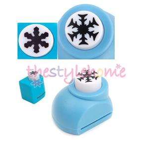 2pc Paper Shaper Stamp Punch Scrapbooking   Snowflake  
