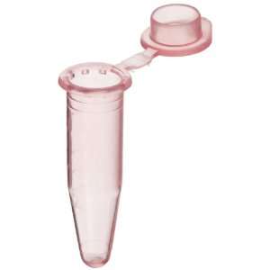  Chemglass CLS 3618 02R 0.5mL PCR Reaction Tube, with Flat 