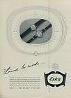 Eska Watch Company Grenchen Switzerland Vintage 1955 Swiss Ad Suisse 