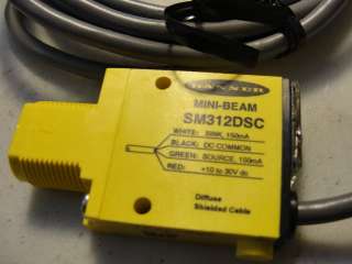 16848 NEW Banner SM312DSC Photoelectric Sensor  
