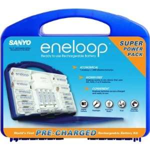  Sanyo eneloop 1000 Super Power Pack Electronics
