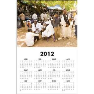  Sudan   Merchants 2012 One Page Wall Calendar 11x17 inch 