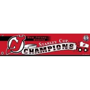 New Jersey Devils 2003 Stanley Cup Champions Bumper Sticker  