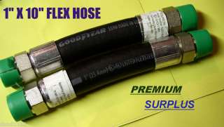 NEW Flex ing 1 x 10 inch FLEX HW 3 Flex Whip hose  