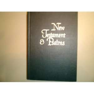  New Testament and Psalms (King James Version) American 