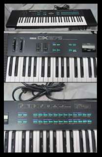 Used Yamaha DX27S Synthesizer. 61 Keys Non Weighted. 192 ROM Presets 