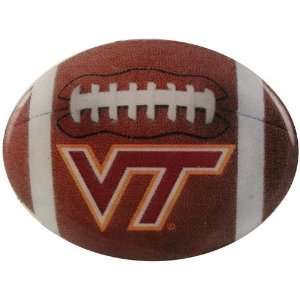    NCAA Virginia Tech Hokies Double Back Football Pin
