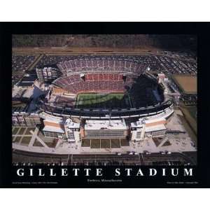 New England Patriots Gillette Stadium Poster 